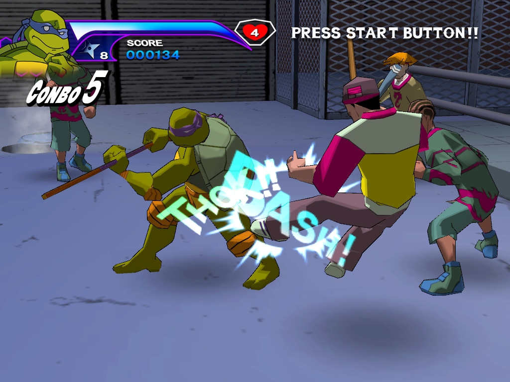 Teenage Mutant Ninja Turtles TMNT Free Download PSP Game 